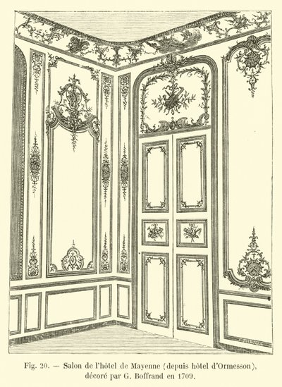 Salon of the Hotel de Mayenne, formerly Hotel d