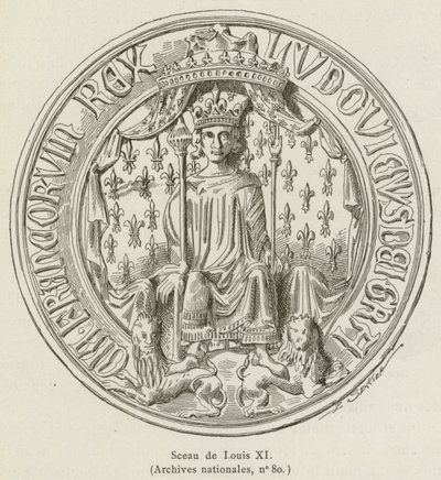 Seal of Louis XI by French School
