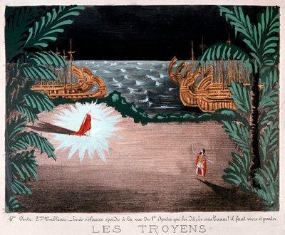Scene from Les Troyens, by Hector Berlioz, 1890 by French School