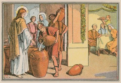 Scene from the life of Jesus by French School
