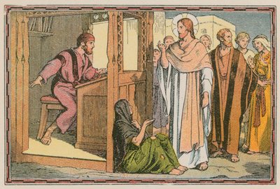 Scene from the life of Jesus by French School