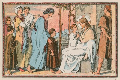 Scene from the life of Jesus by French School