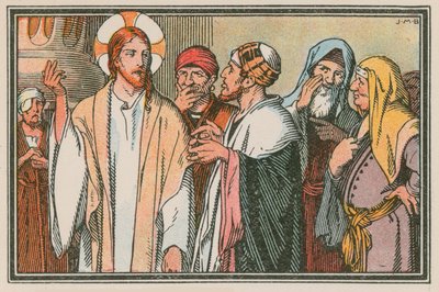 Scene from the life of Jesus by French School
