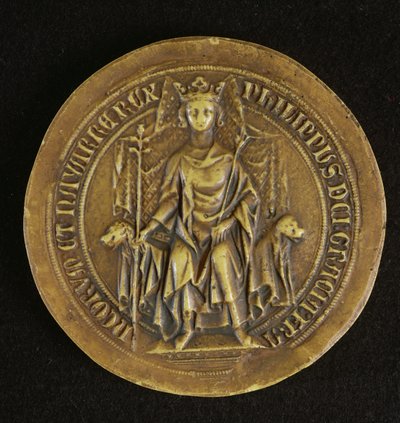 Seal of Philippe V The Tall, 1317 by French School
