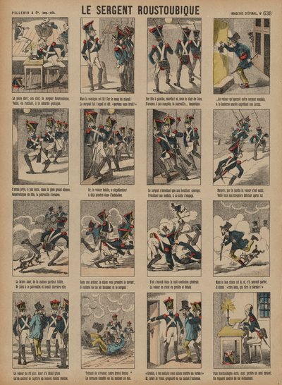 Sergeant Roustoubique by French School