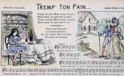 Sheet Music for the Popular Song 