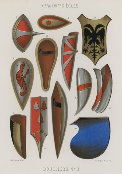 Shields by French School