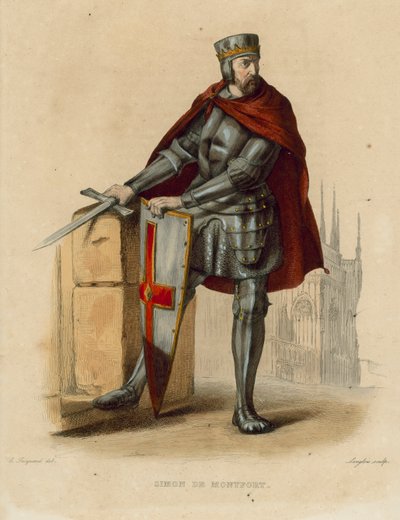 Simon de Montfort by French School