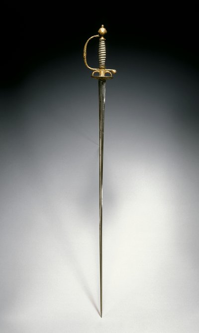 Small sword, Paris by French School