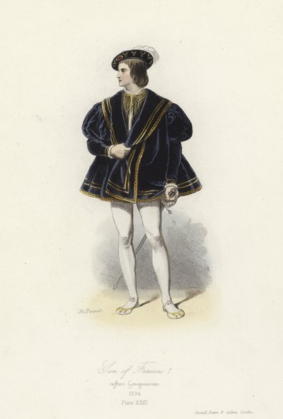 Son of Francis I of France by French School
