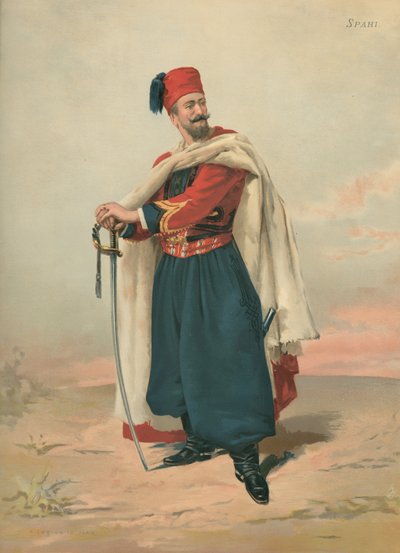 Spahi by French School