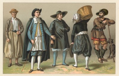 Spain Costume by French School