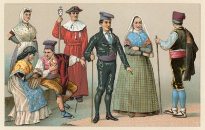 Spain Costume by French School