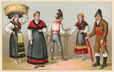 Spain Costume by French School
