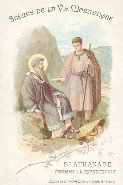 St Anathasius during the persecution of Christians by French School