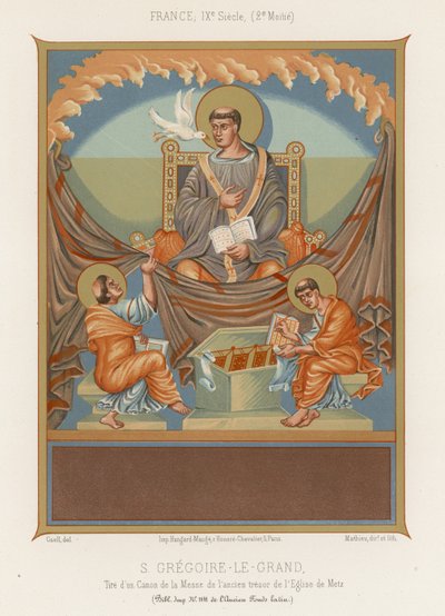 St Gregory the Great by French School