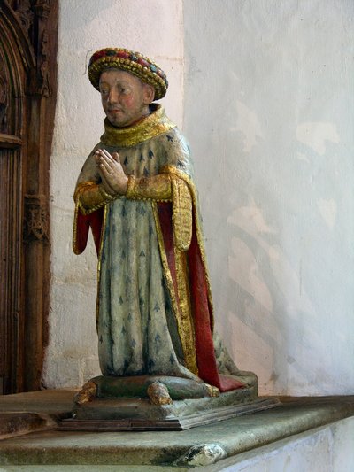 Statue of Jean V, Duc de Bretagne by French School