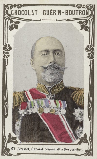 Stoessel, Commanding General at Port Arthur by French School