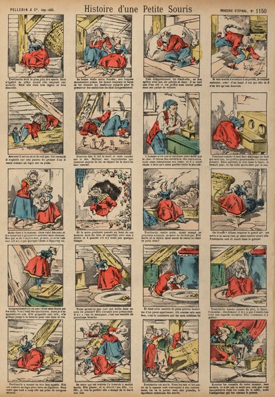 Story of a Little Mouse by French School