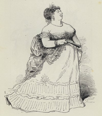 Stout Lady by French School