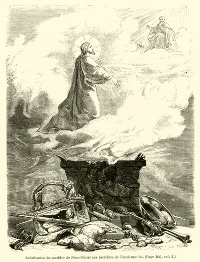 Substitution of the Sacrifice of Jesus Christ for the Sacrifices of the Old Law by French School