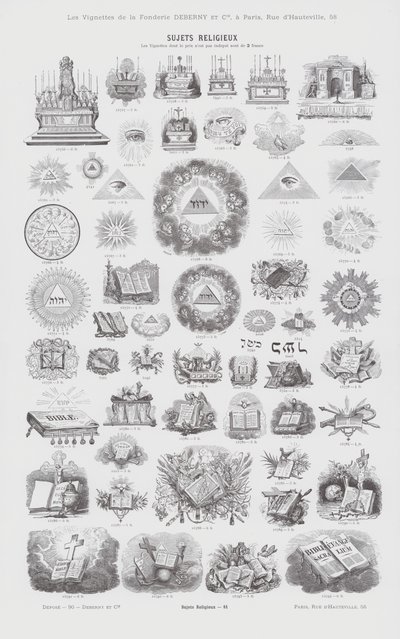 Religious Subjects by French School