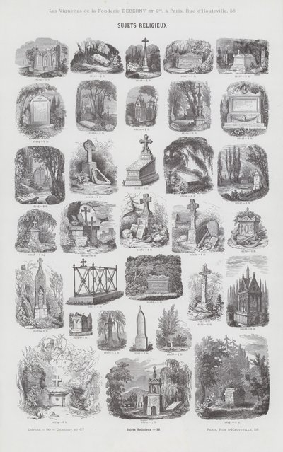 Religious Subjects (engraving) by French School