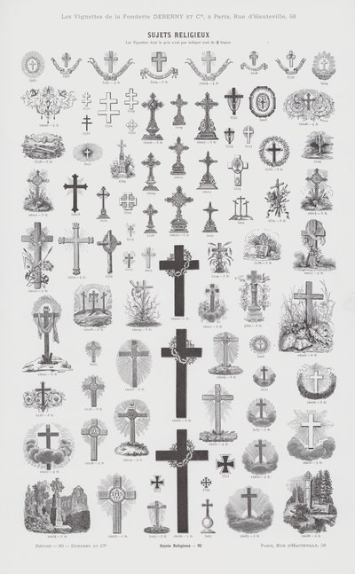 Religious Subjects (engraving) by French School