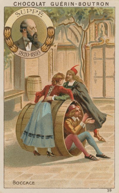 Boccaccio by French School