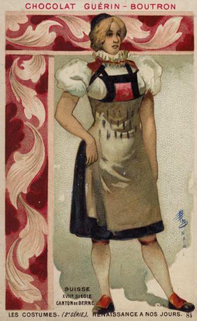 Swiss Costume of the Canton of Bern, 17th Century by French School