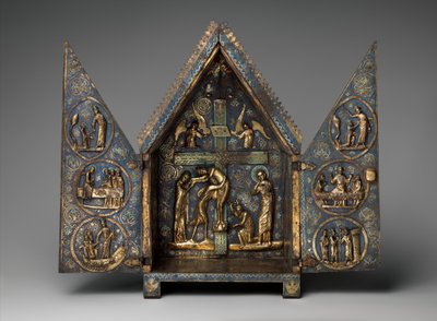 Tabernacle of Cherves, c.1220-30 by French School