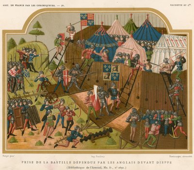 Taking of the Castle Defended by the English Before Dieppe by French School