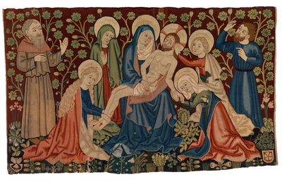 Tapestry Antependium with Lamentation Over the Dead Christ 