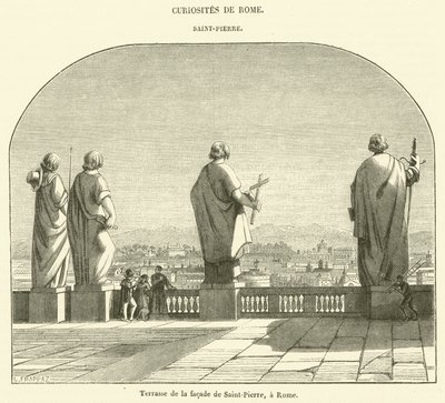 Terrace of the Facade of Saint Peter