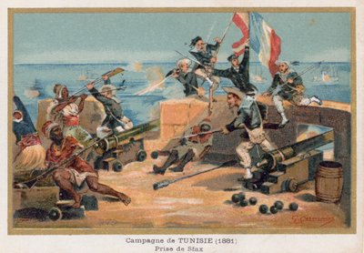 The Capture of Sfax by French School