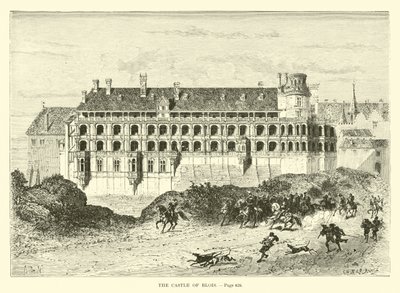 The Castle of Blois by French School