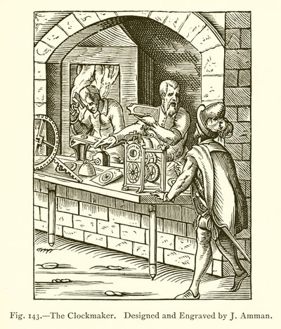 The Clockmaker by French School