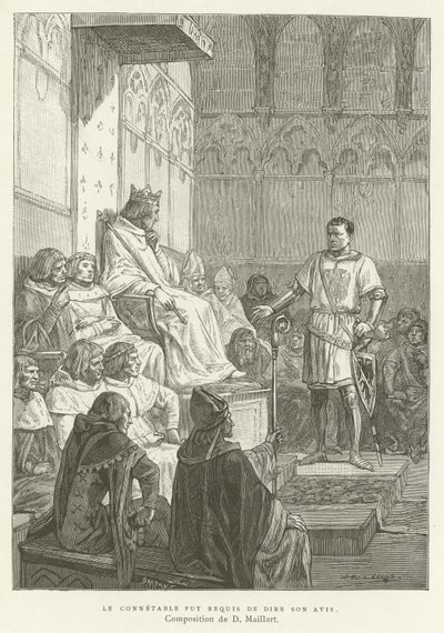 The Constable Was Required to Give His Opinion by French School