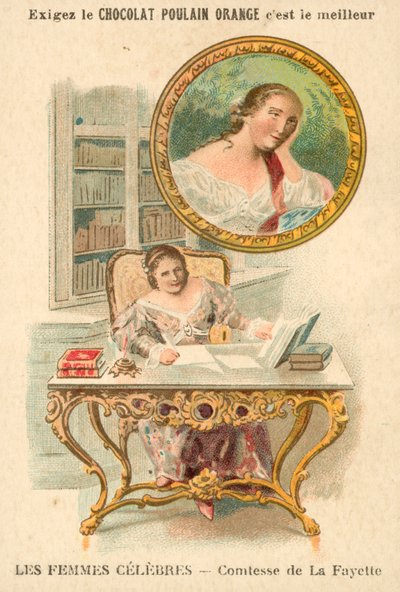 The Countess de La Fayette by French School