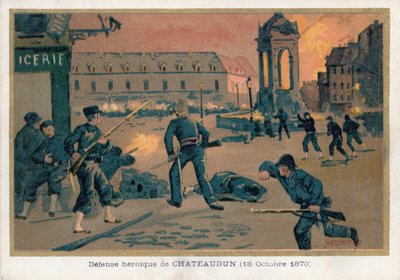 The Defence of Chateaudun by French School