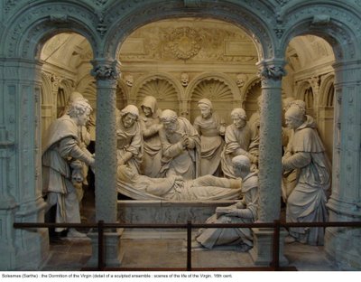 The Dormition of the Virgin in the northern transept by French School