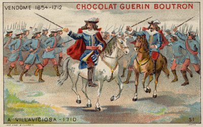 The Duke of Vendome at the Battle of Villaviciosa by French School