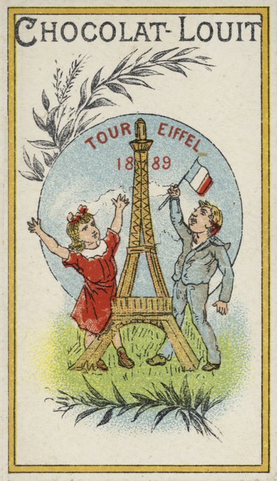 The Eiffel Tower, 1889 by French School