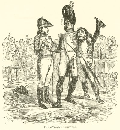 The Entente Cordiale (engraving) by French School