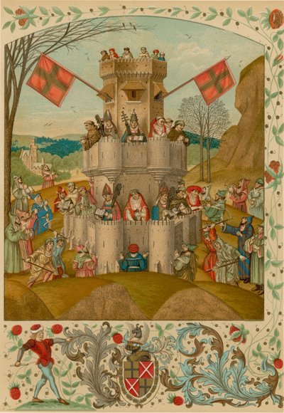 The Fortress of Faith by French School