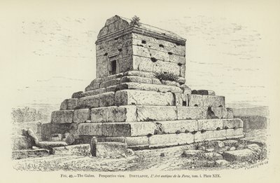 The Gabre, Perspective View by French School