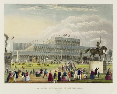 The Great Exhibition of all Nations by French School