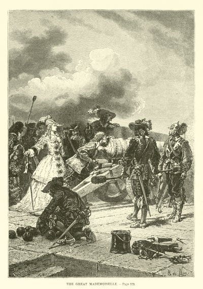 The Great Mademoiselle by French School
