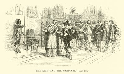 The King and the Cardinal by French School