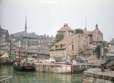 The Lieutenance, from which Samuel de Champlain Left for New France, 15th March 1603, then 16 April 1608 by French School